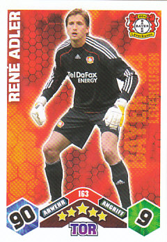 Rene Adler Bayer 04 Leverkusen 2010/11 Topps MA Bundesliga #163